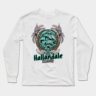 Hallandale Beach, Florida - Beach City Long Sleeve T-Shirt